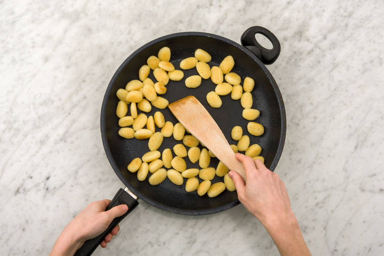 Gnocchi anbraten