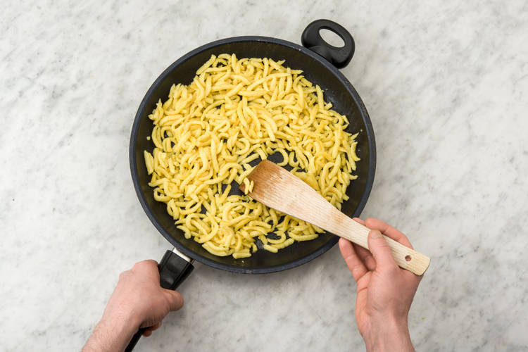 Spätzle anbraten