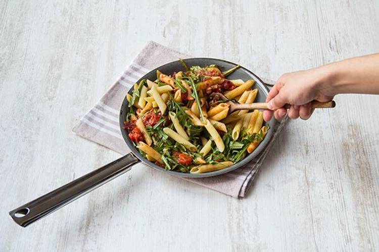 Finish the penne