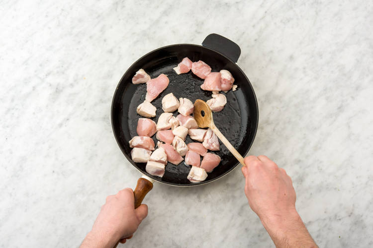 Cook the chicken