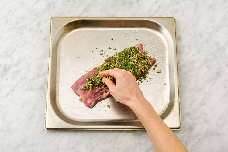 Top your pork with the spice mix