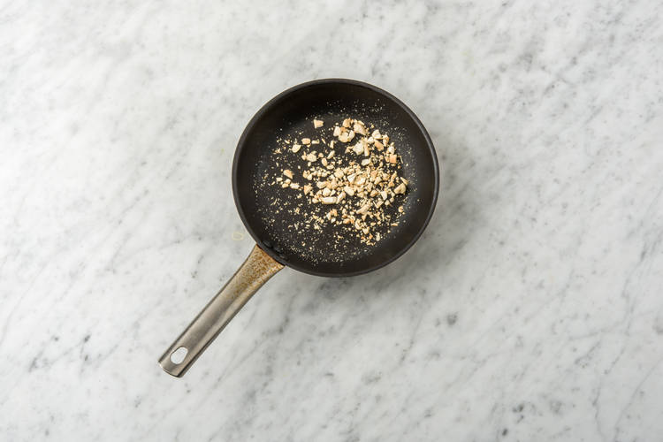 Cashewkerne rösten