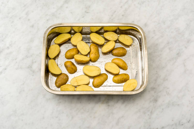 Roast the potatoes
