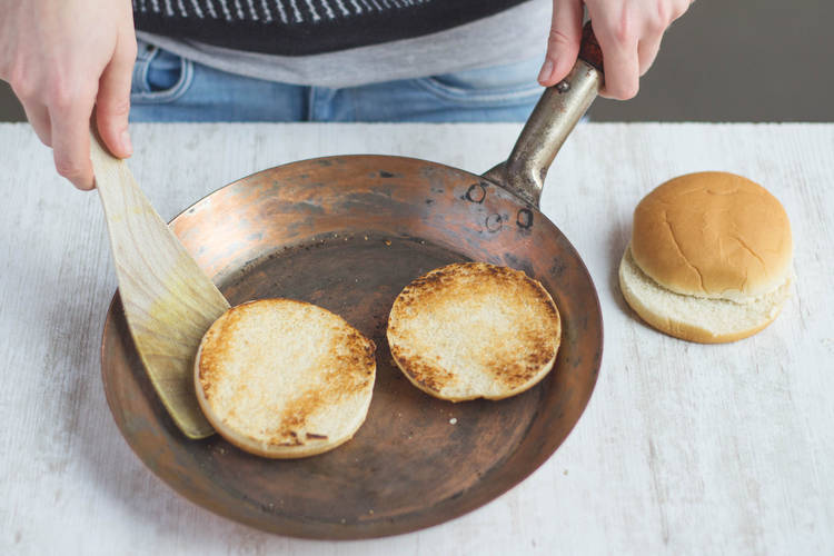 Toast the buns
