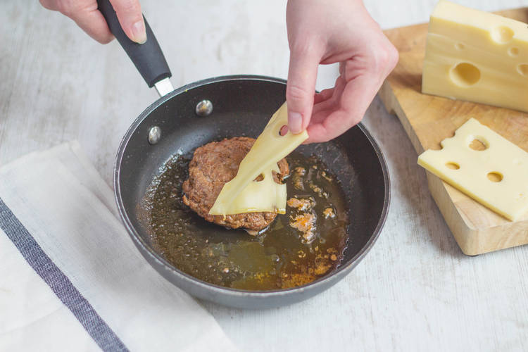 Melt the cheese