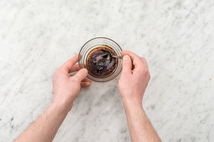Make the soy sauce mixture