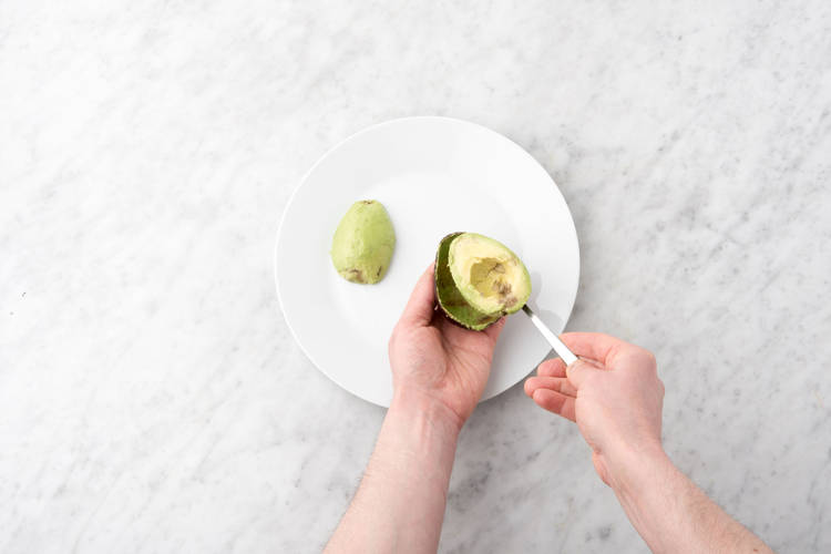 Avocado vorbereiten