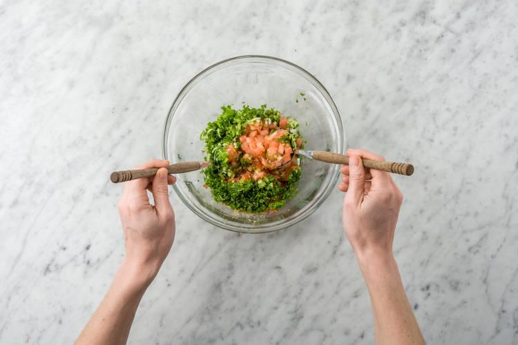 Make the tabbouleh