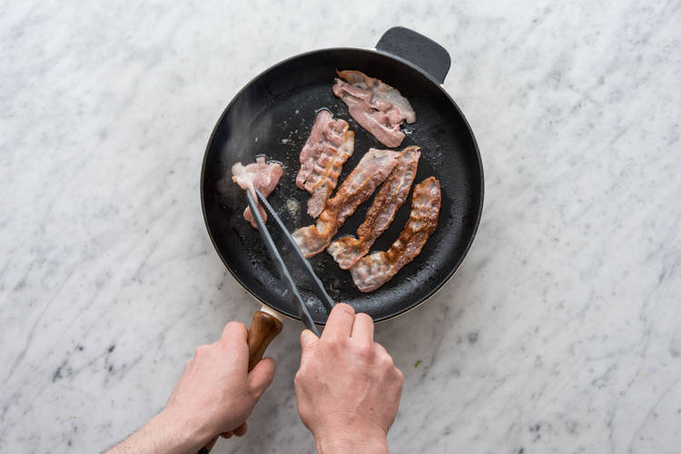 Bacon anbraten