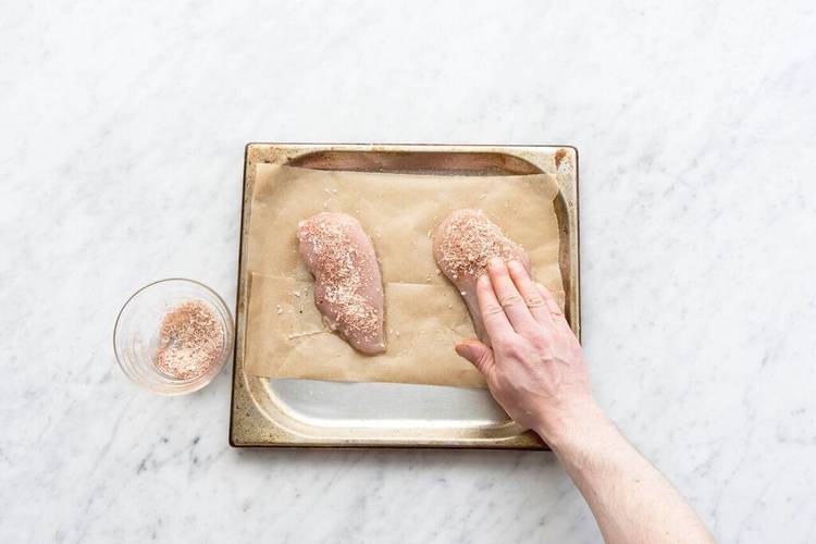 Cook the chicken