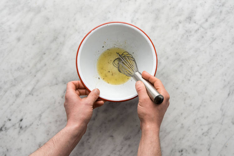 Whisk the ingredients