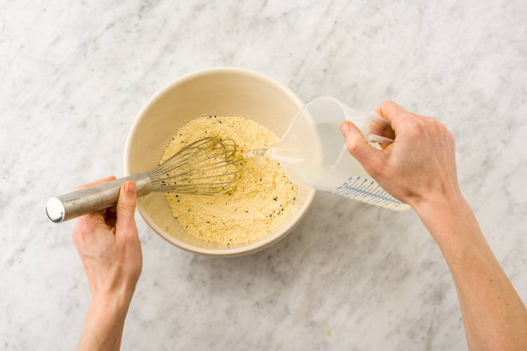 Whisk in the water