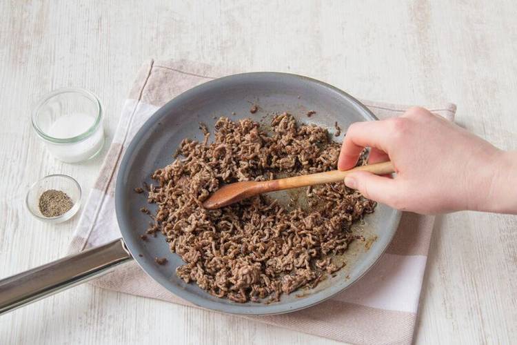 Cook the beef