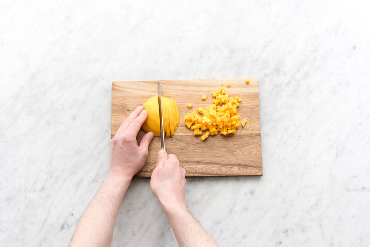 Mango schneiden