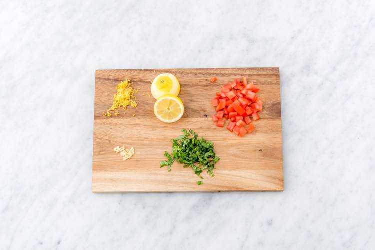 Prep the ingredients