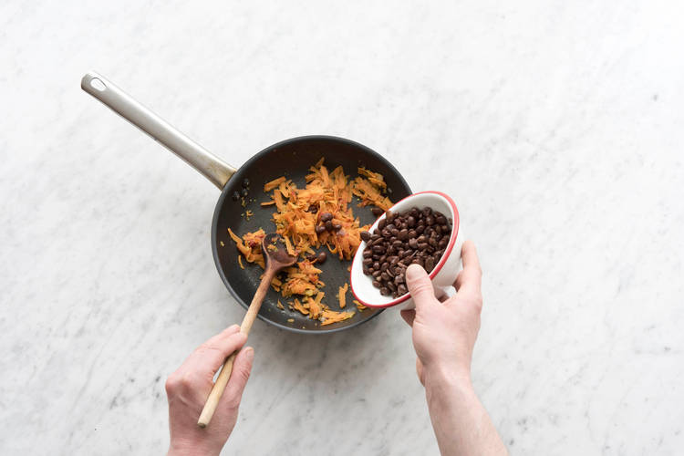 Add the black beans