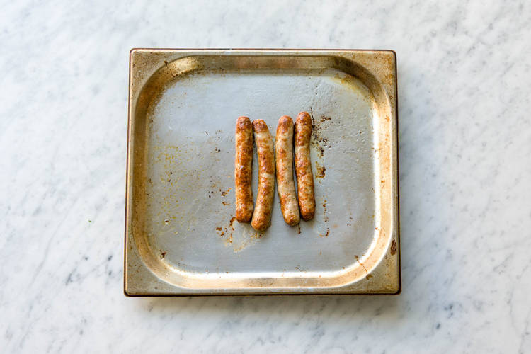 Grill the sausages