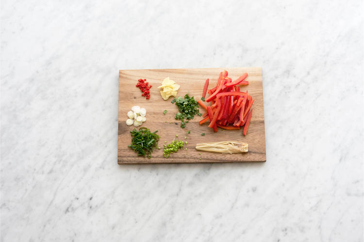 Prep the veg