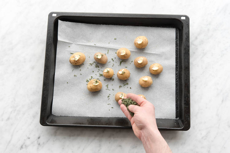 Kartoffeln vorbereiten