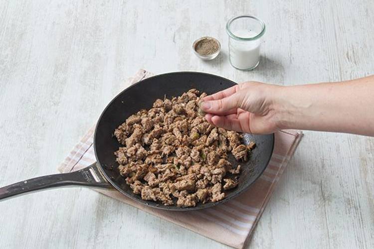 Cook the pork