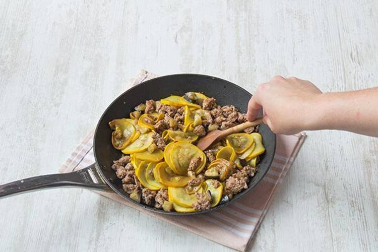 Finish the stir-fry
