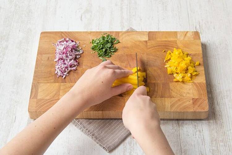 Prep the ingredients