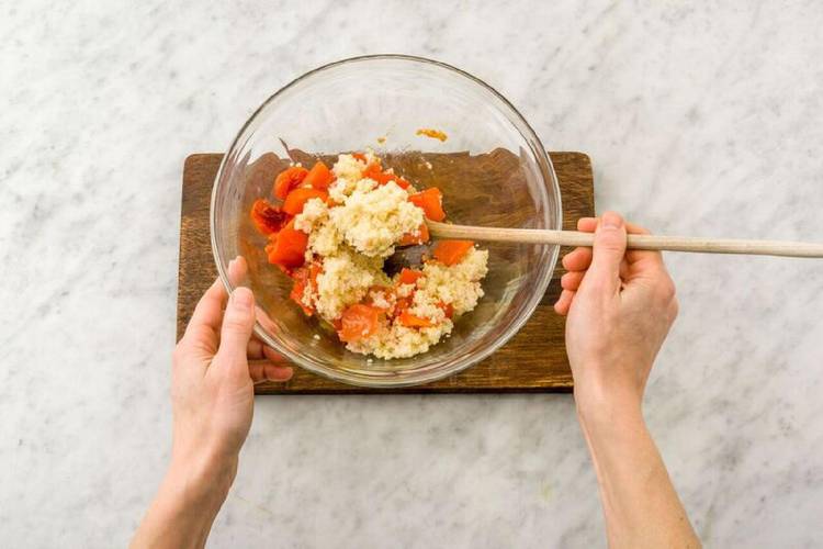 Make the couscous salad