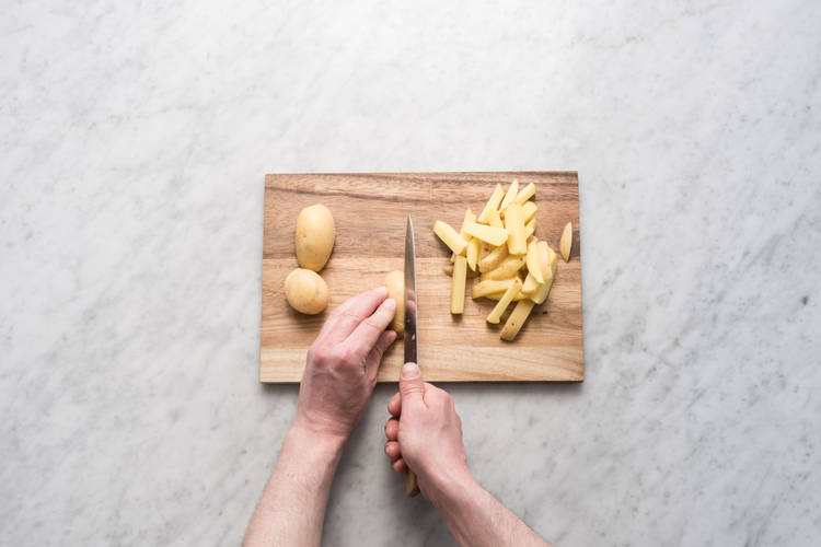 Kartoffeln vorbereiten