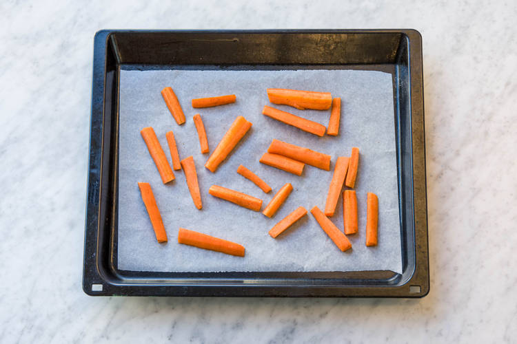 Roast the carrots