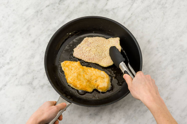 Fry the turkey