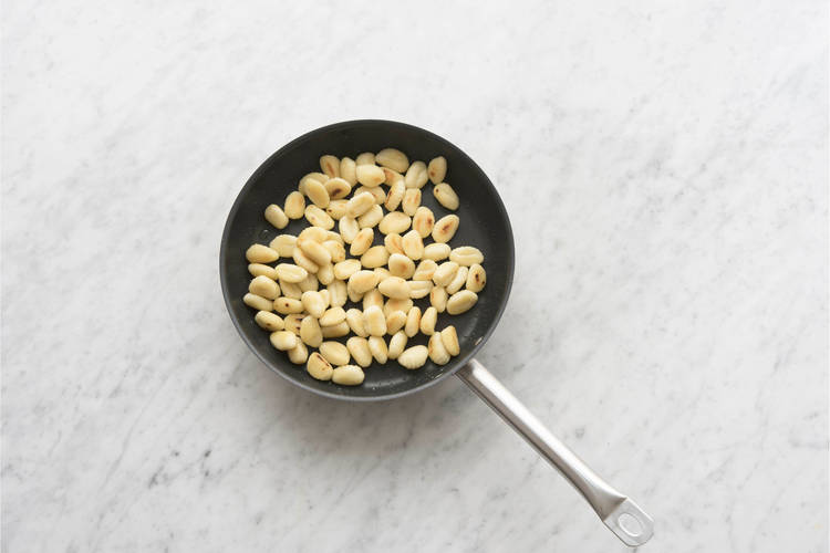 Fry the gnocchi