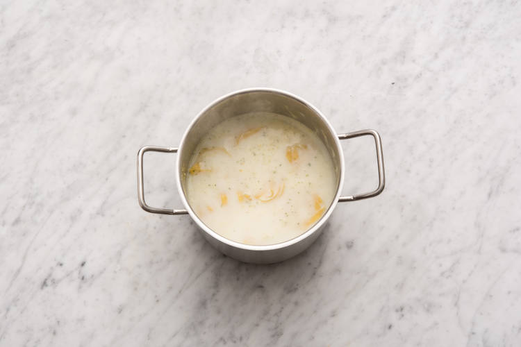 Simmer the pasta