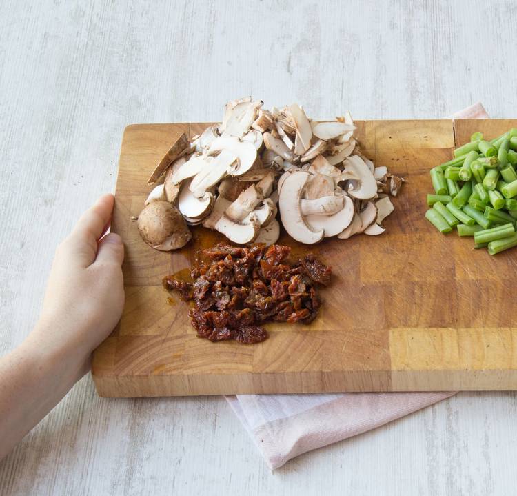 Prep the veggies