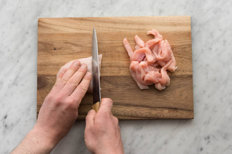 Fleisch schneiden