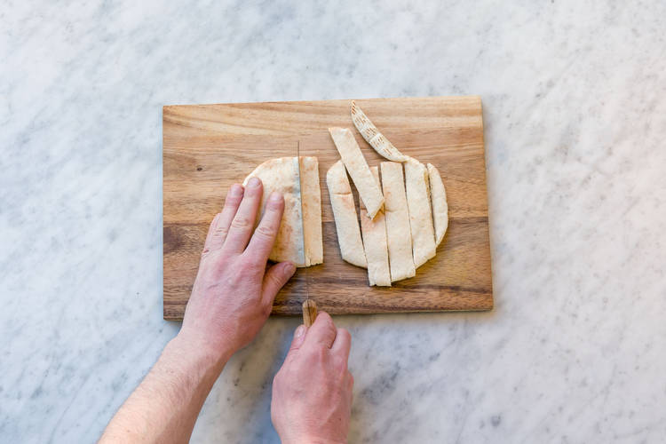 Slice the ciabatta