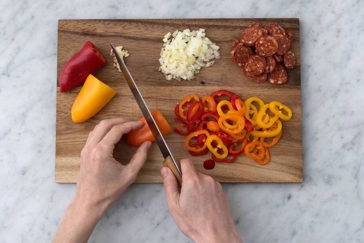 Prep the ingredients