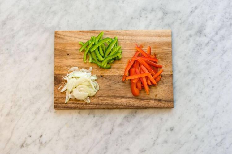 Prep the veggies