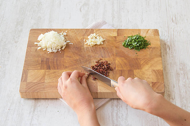 Prep the veg