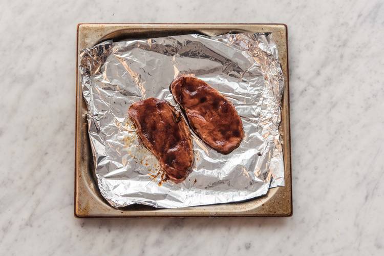 Grill the pork