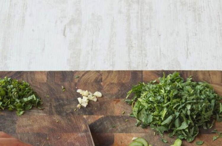 Prep the ingredients