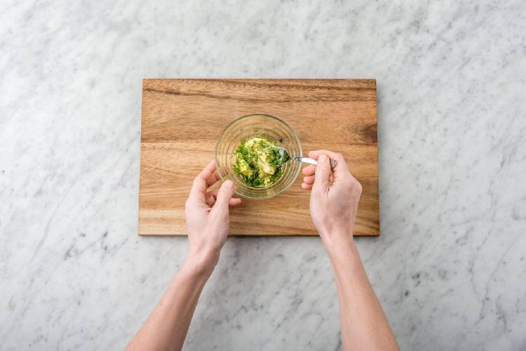 Make the herb butter