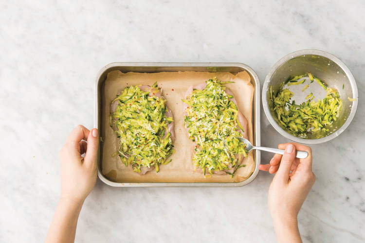 Bake the chicken