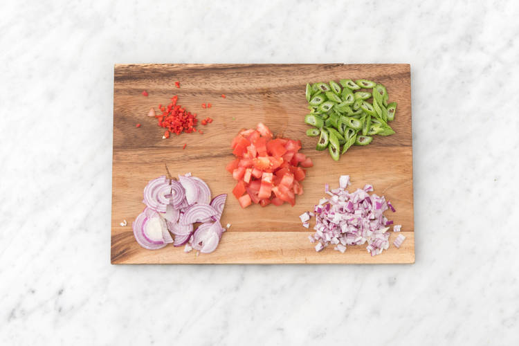 Prep the veg