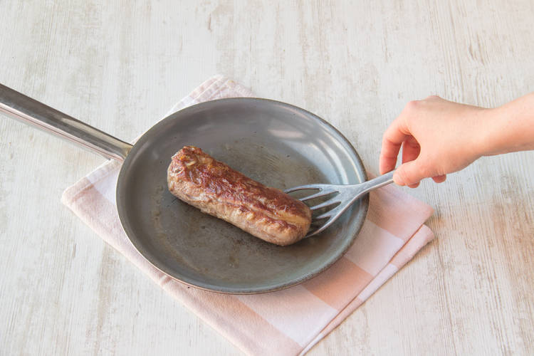 Sear the lamb