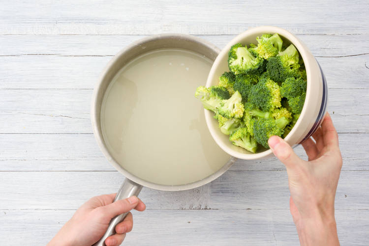 Add the broccoli