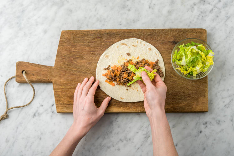 Fill the tortillas