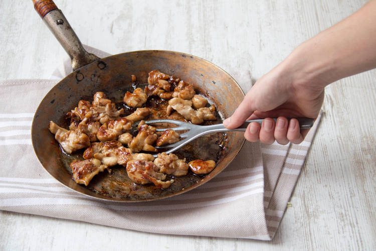 Cook the chicken