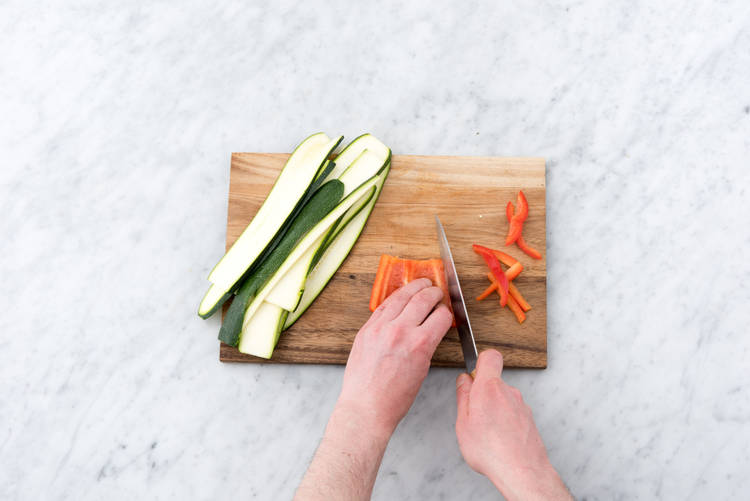 Prep the veg