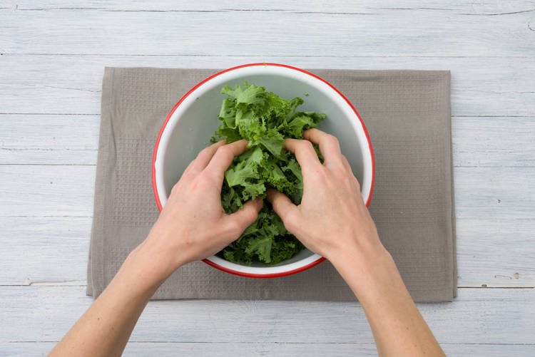 Massage the kale