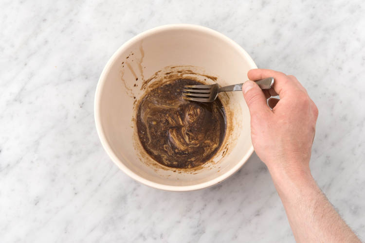 Mix the dressing